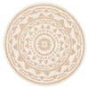 Carpette Simcha taupe - 8 pi 0 po x 8 pi 0 po