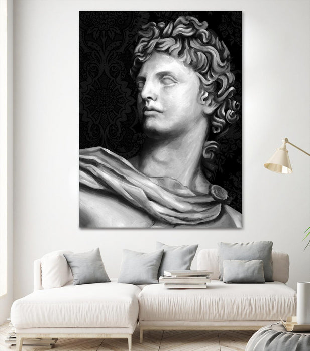 Œuvre d’art murale Giant Art « Ornate Sculpture Ii » 72 x 54