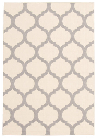 Sophie Light Grey Area Rug - 4'7" x 6'7"