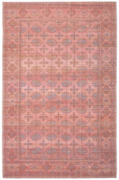 Rosamond Red Rug 5'3" X 8'0" Area Rug