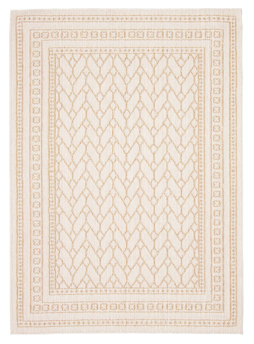 Carpette Thandazile taupe - 4 pi 0 po x 6 pi 0 po