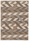 Carpette Bellezza brun foncé 2 pi 2 po x 3 pi 0 po - Ensemble de 2