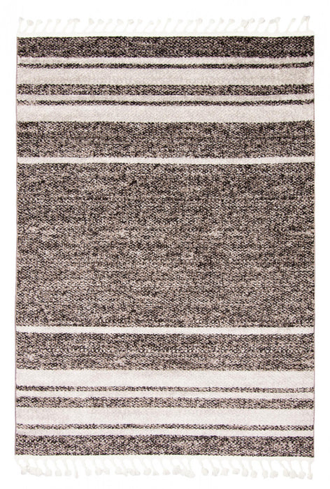  Carpette Vera Earth taupenoire - 5 pi 2 po x 7 pi 5 po