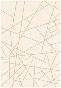 Carpette Sadie Abstract champagne taupe - 7 pi 10 pox 10 pi 2 po