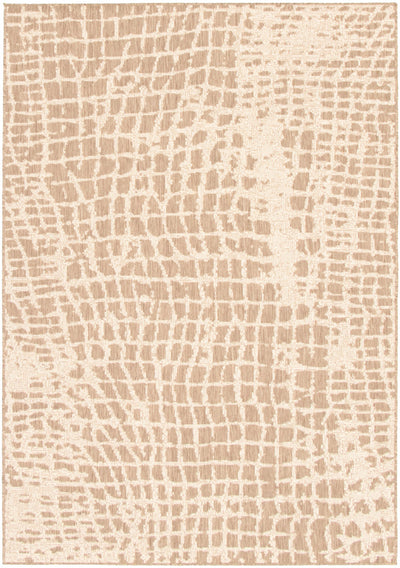Sadie Safari Taupe-Champagne Area Rug - 5'3" x 7'7"