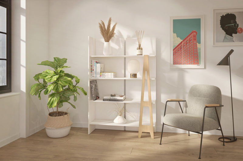 Bibliothèque Atypik Nordika - blanche