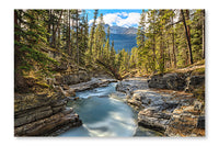 Nature Canada 2 24 po x 36 po : Oeuvre d’art murale en panneau de tissu sans cadre