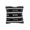 Coussin en coton tissé à la main à motif d’agrafes - ensemble de 2 coussins