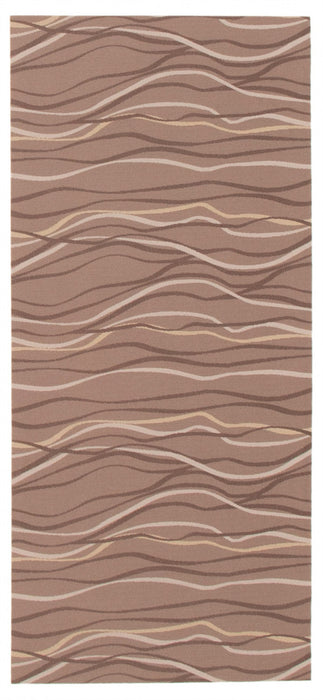 Carpette Bellezza brune 2 pi 2 po x 4 pi 0 po