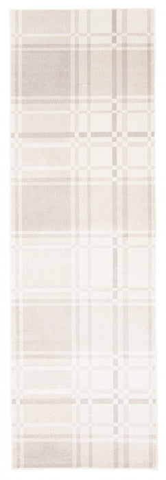 Carpette Roma ivoire lavable à la machine - 2 pi 6 po x 8 pi 0 po
