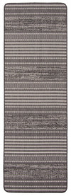 Carpette Wileen noire - 2 pi 2 po x 6 pi 7 po