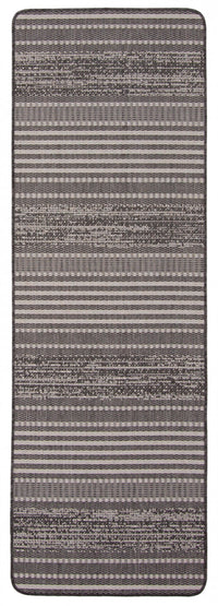 Carpette Wileen noire - 2 pi 2 po x 6 pi 7 po