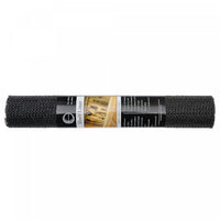Tapis antidérapant noir de 12 po x 60 po en PVC - ensemble de 6 articles de rangement pour la cuisine
