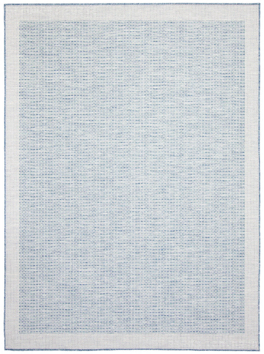 Carpette Neisha Classic bleue 6 pi 7 po x 9 pi 6 po