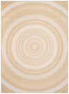 Carpette Neisha Modern dorée 5 pi 3 po x 7 pi 3 po