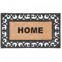 Tapis de plancher en caoutchouc et tapis-brosse « Home »