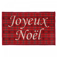 Tapis de plancher décoratif « Joyeux Noël » 18 x 30