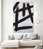 "Ink Strokes" Giant Art 72x48 Wall Art
