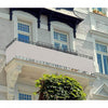 Toile d’intimité pour balcon ivoire