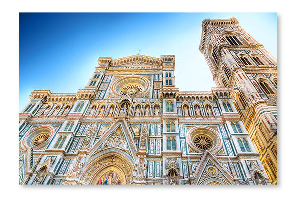  Duomo Cathedral In Florence Italy 24 po x 36 po : Cadre d'art mural et panneau de tissu