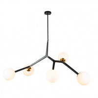 Luminaire suspendu Ravello à 5 ampoules