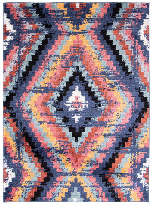 Carpette Paloma Casa bleu marine - 3 pi 11 po x 5 pi 11 po