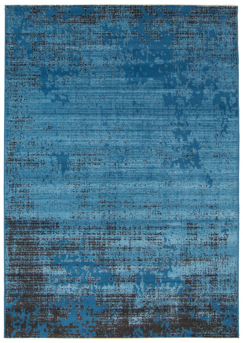 Carpette Janaki bleue 6 pi 7 po x 9 pi 6 po