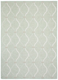 Carpette Neisha Abstract menthe 5 pi 3 po x 7 pi 3 po