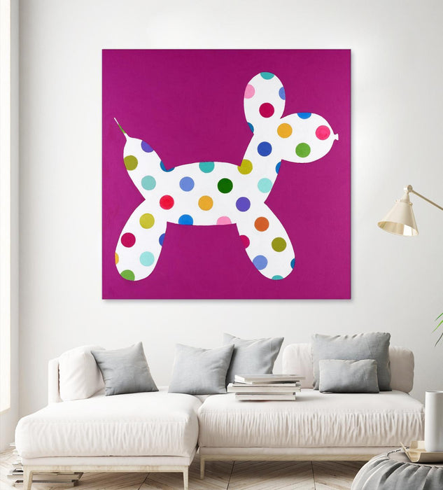 Œuvre d’art murale Giant Art « Dottie » 54 x 54