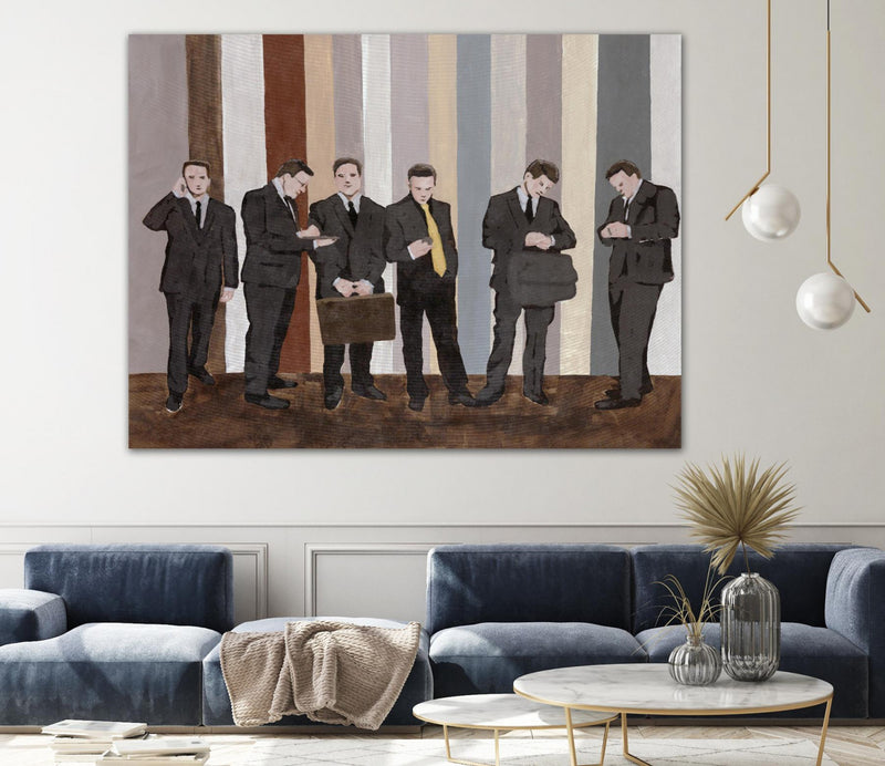 Œuvre d’art murale Giant Art « Conference Break » 72 x 54