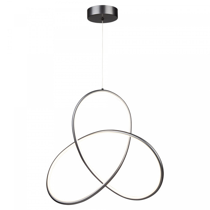Luminaire suspendu Orion gris à DEL de 30 W