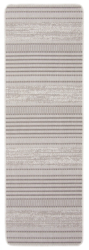 Carpette Wileen grise - 2 pi 2 po x 6 pi 7 po