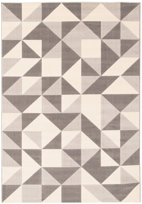 Carpette Nuria grise 5 pi 3 po x 7 pi 7 po