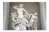 Laocoon And His Sons Statue In Vatican Museum 28 po x 42 po : Cadre d'art mural et panneau de tissu