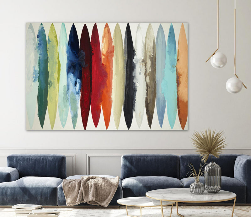Œuvre d’art murale Giant Art « Even Flow » 84 x 54