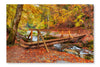  Autumn Landscape 2 16 po x 24 po : Cadre d'art mural et panneau de tissu