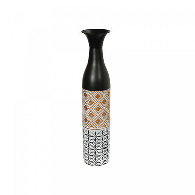 Metal Vase 24" Midnight Charm Vases|Vase Midnight Charm 24 po en métal