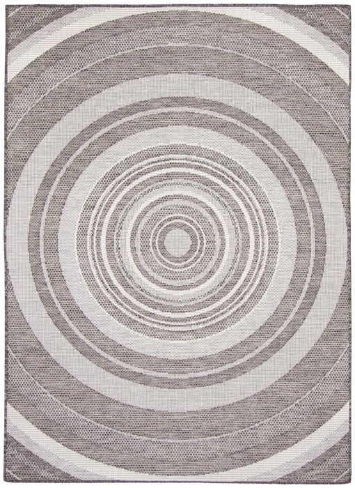 Carpette Neisha Modern grise 6 pi 7 po x 9 pi 6 po
