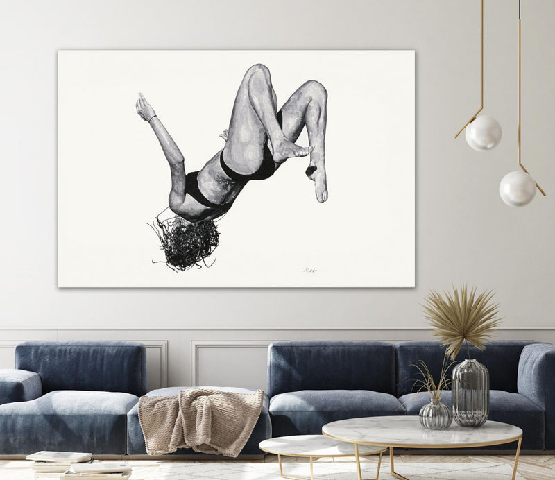 Œuvre d’art murale Giant Art « Tricia » 72 x 48