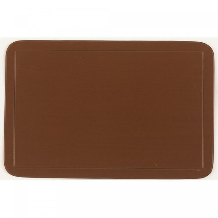 Napperon en plastique chocolat - ensemble de 12