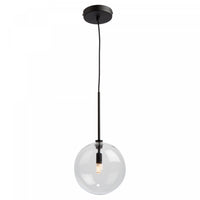 Luminaire suspendu Pinpoint noir à 1 ampoule