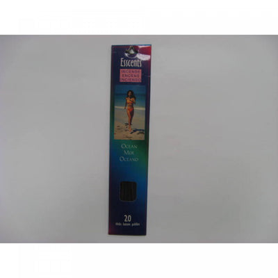 Esscents Stick Ocean - Set of 8 Incense Sticks|Bâtons d’encens à arôme d’océan d’Esscents - ensemble de 8 paquets de bâtons d’encens