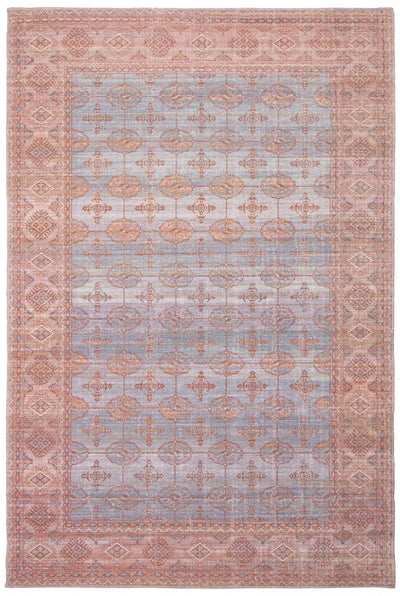 Rosamond Blue Rug 5'3" X 8'0" Area Rug