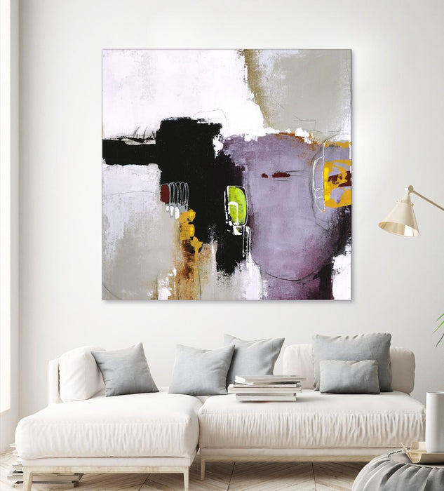 Œuvre d’art murale Giant Art « Sassy Sauce » 54 x 54