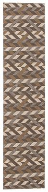 Carpette Bellezza brun foncé 2 pi 2 po x 24 pi 0 po