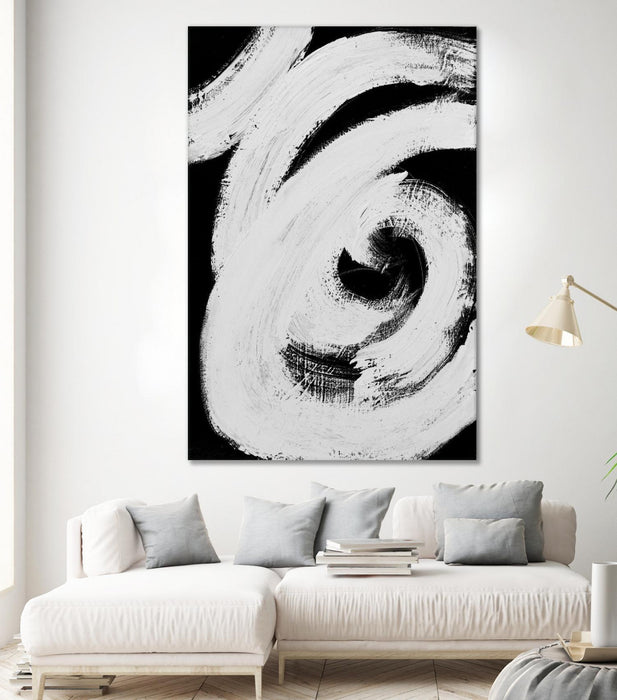 Œuvre d’art murale Giant Art « Loosely Intertwined I » 72 x 48