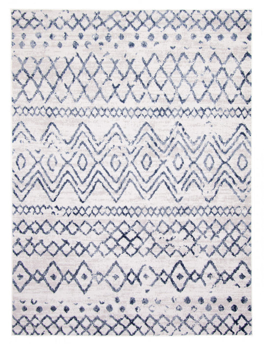 Carpette Dita bleu marine - 3 pi 11 po x 5 pi 7 po