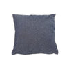 Coussin bleu marine en chambray avec fermeture à glissière - ensemble de 2 coussins
