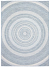 Carpette Neisha Modern bleue 6 pi 7 po x 9 pi 6 po