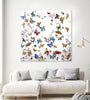 "Papillon" Giant Art 54x54 Wall Art